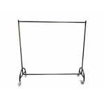 Trolley -Garment Rail 4ft Long-Back  